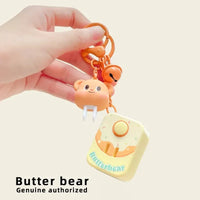 Butterbear Charger Dock Keychain