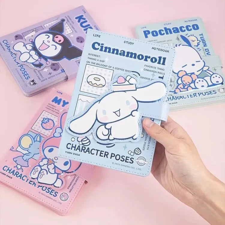 Sanrio Character Poses B6 Notebook