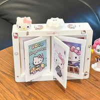 Carrousel de cadres photo rotatifs à 12 emplacements 