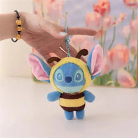 Stitch Buzzworthy Bloom Plush Keychain