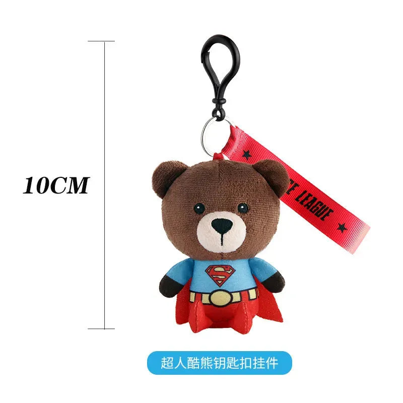 Justice League Superhero Bear Keychains