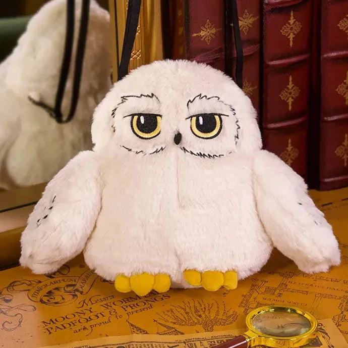 Hedwig Owl Plush Crossbody Bag