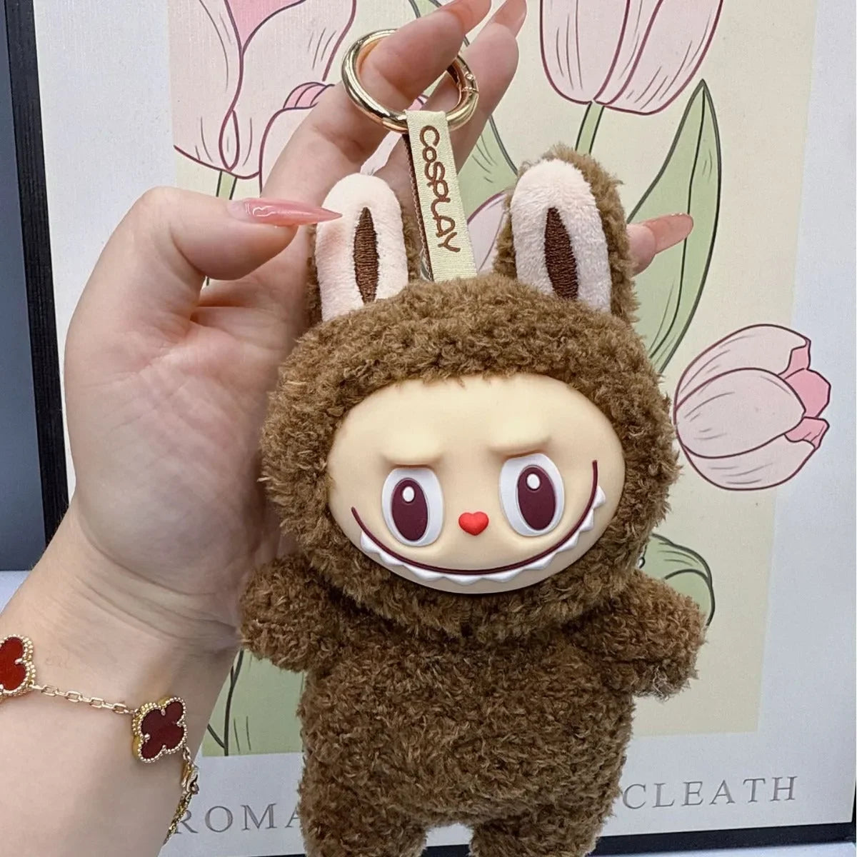 Labubu Monsters Cosplay Plush Pendant