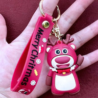 Lotso Bear Christmas Cheer Keychain