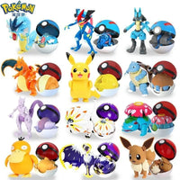 Pokimoen Figurines Pokeball Collection