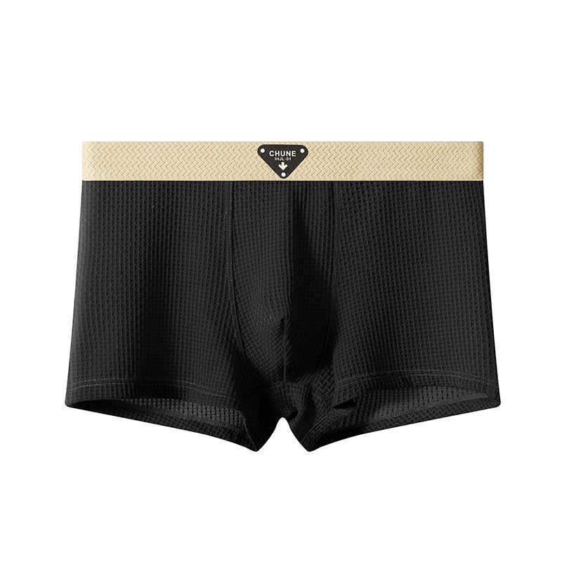 CHUNE Waffle-Knit Breathable Boxer Briefs