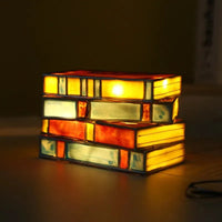 Stacked Books Decor Lamp