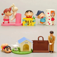Shinchan Family Adventures Figurine Set