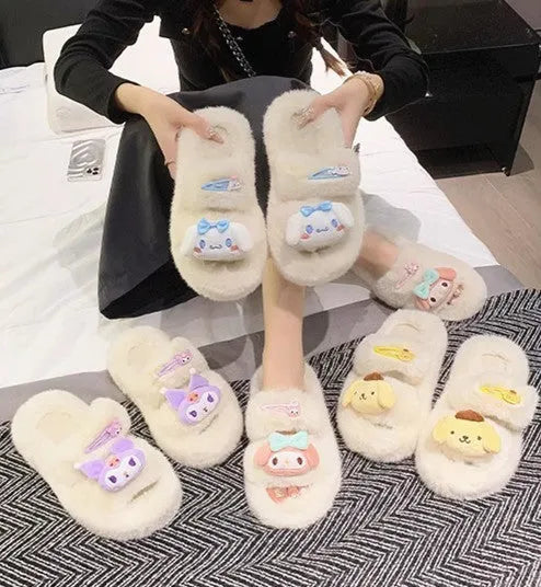 Soft Cartoon Slippers PN6212 - Bear Hugs