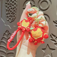 Fruit Avengers 3D Silicone Keychain