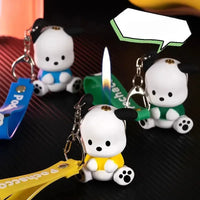 Pochacco Playful Flame Lighter Keychain