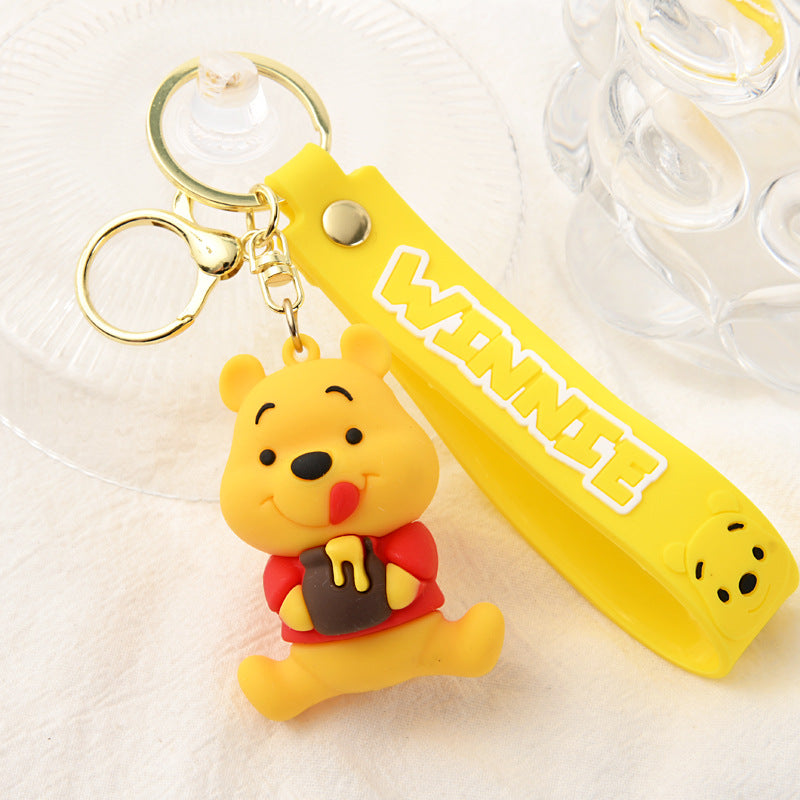 Hundred Acre Friends Classic Keychain