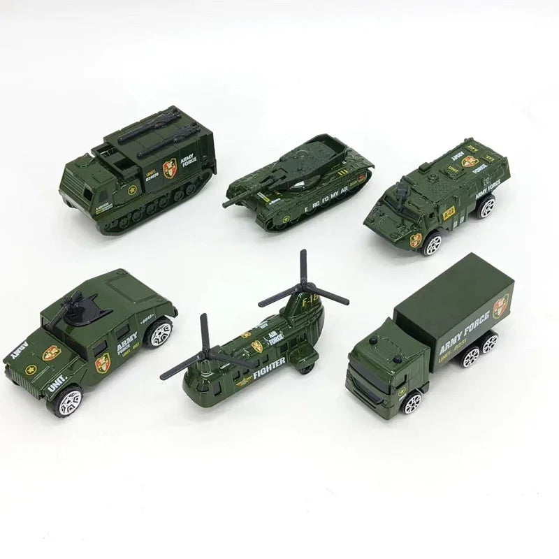 Mighty Army Vehicles Pull-back Keychain