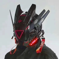 Cyberpunk LED Cosplay Helmet Mask