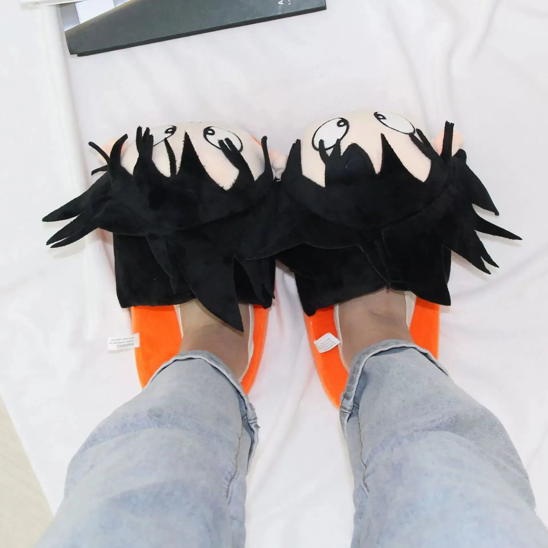 Dragon Orb Saiyan Steps Plush Slippers