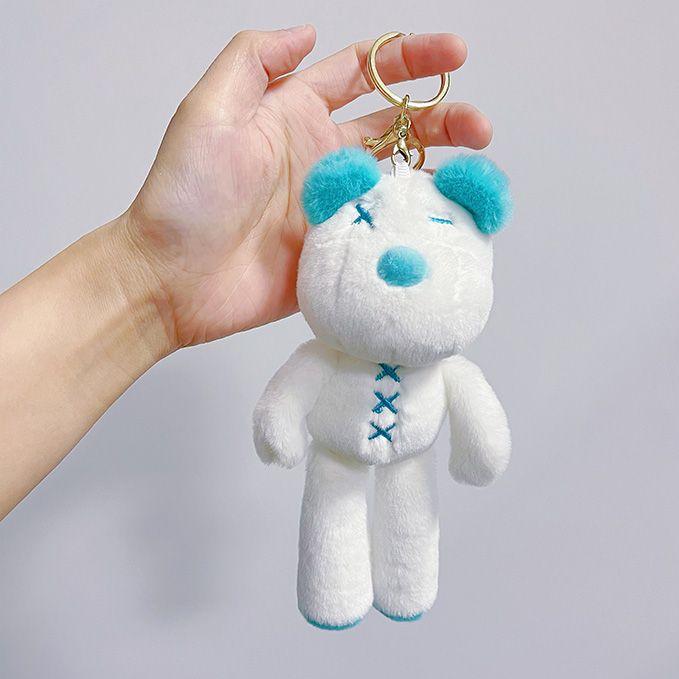 Long Legged Bear Plush Keychain