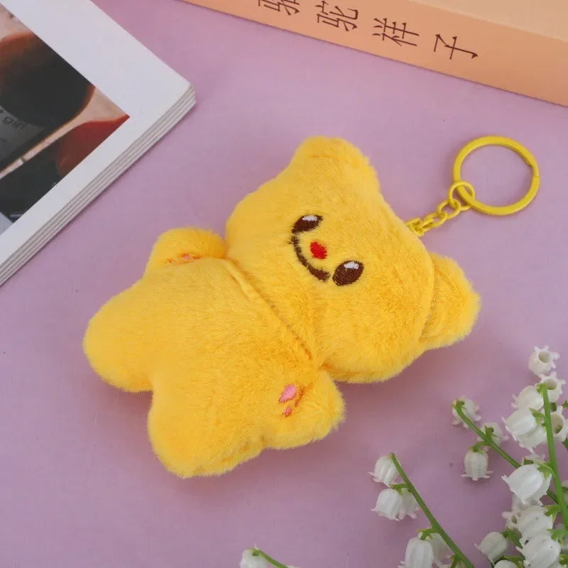 Sweet Bead Butterbear Plush Keychain