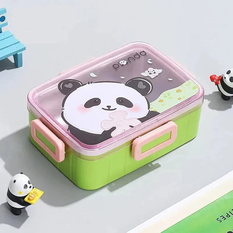 Cartoon Themed Stainless Steel Lunch Box