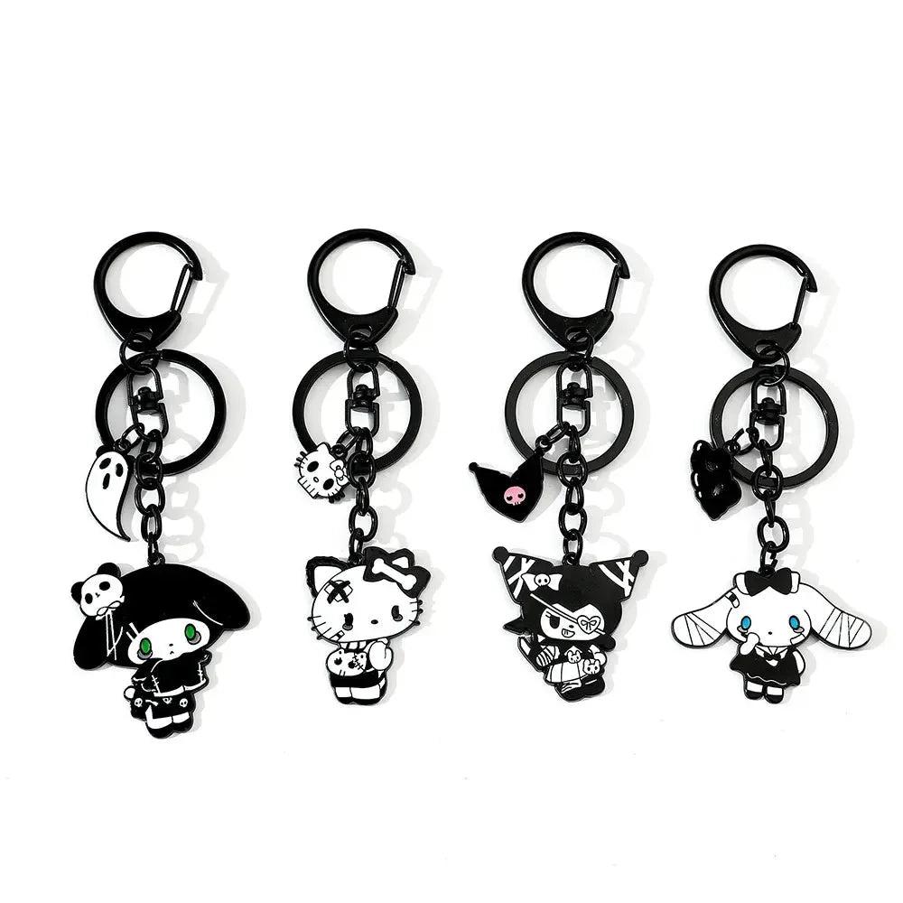 Sanliou Dark Metal Charms Keychain