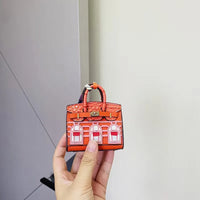 Mini Leather Bag Keychains