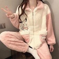 Fashion Cartoon Pajamas Home Suit PN6224 - Bear Hugs