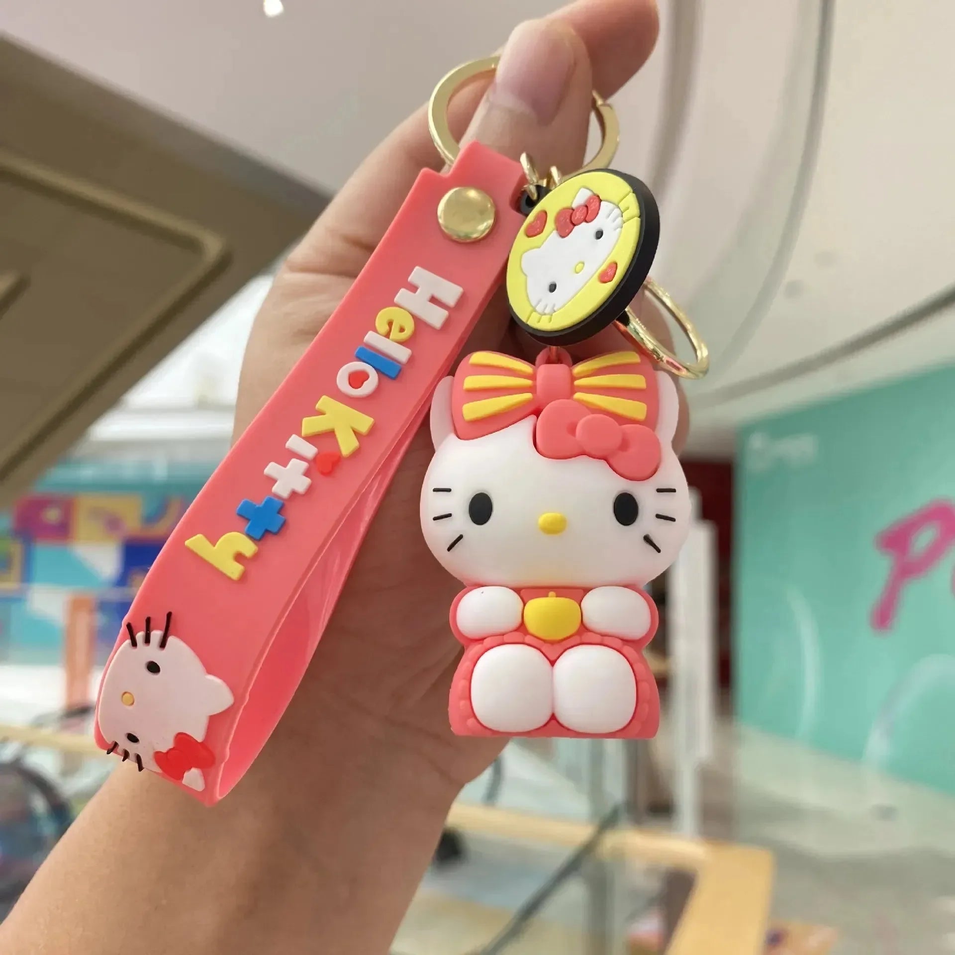 Hello Kitty Chic Clips Keychain