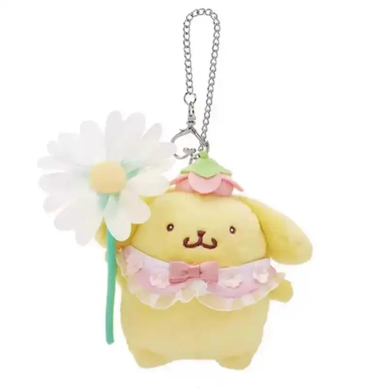 Sanliou Flower Power Plush Keychain
