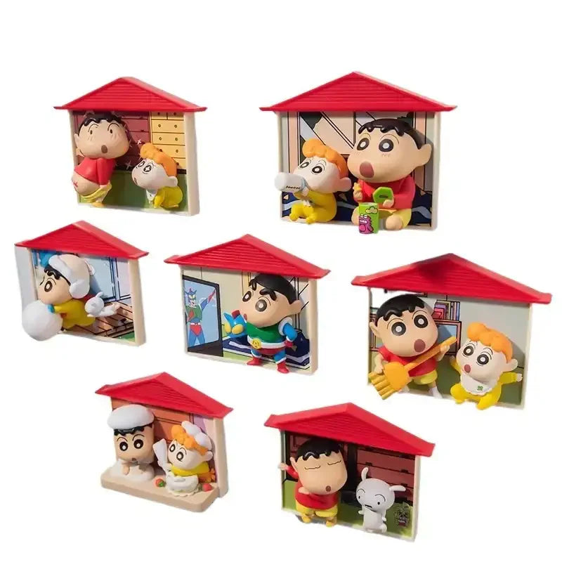 Shinichan Nohara Family Magnets Blind Box