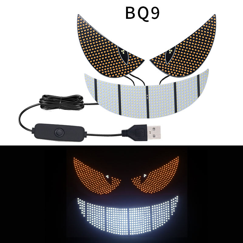 Gengar Phantom Grin Car LED Display