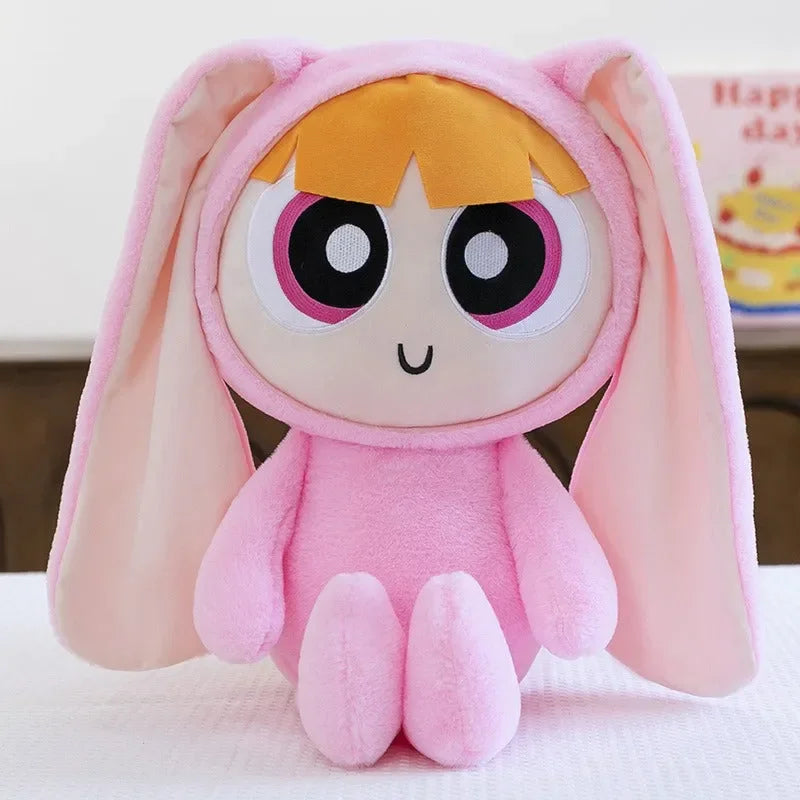 Powerfull Girls Rabbit Ears Plush