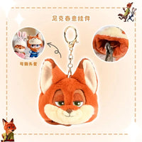 Zootropolis Squad Premium Plush Keychains