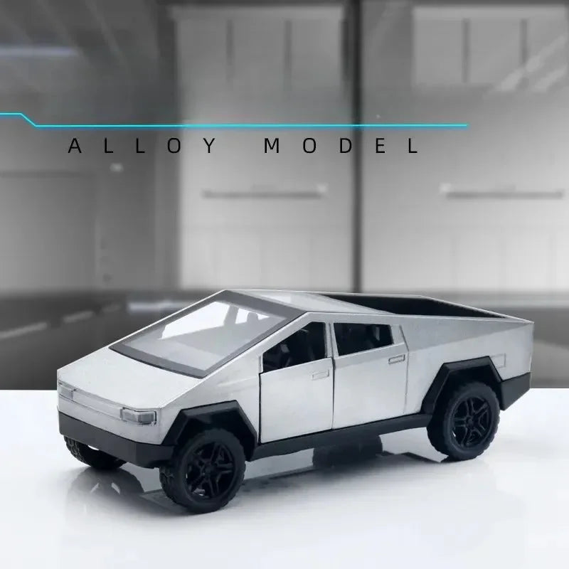 Futuristic Die-cast Tesla Cybertruck (1:36 Scale)
