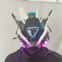 Cyberpunk LED Cosplay Helmet Mask