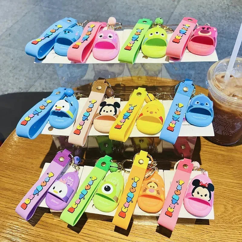 DSNY Tsum Tsum Slippers Keychain