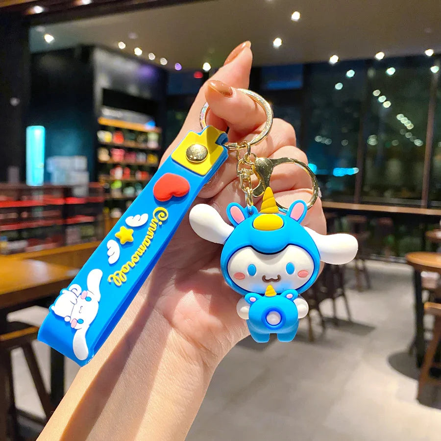 Cinnamoroll Unicorn Dreams Keychain