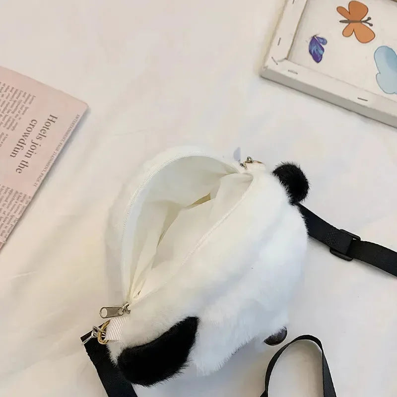 Cute Snoopy Dog & Panda Plush Handbags