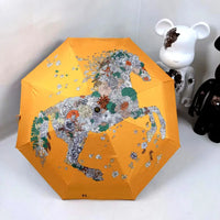 Horse Carriage Luxury Designer Umbrella