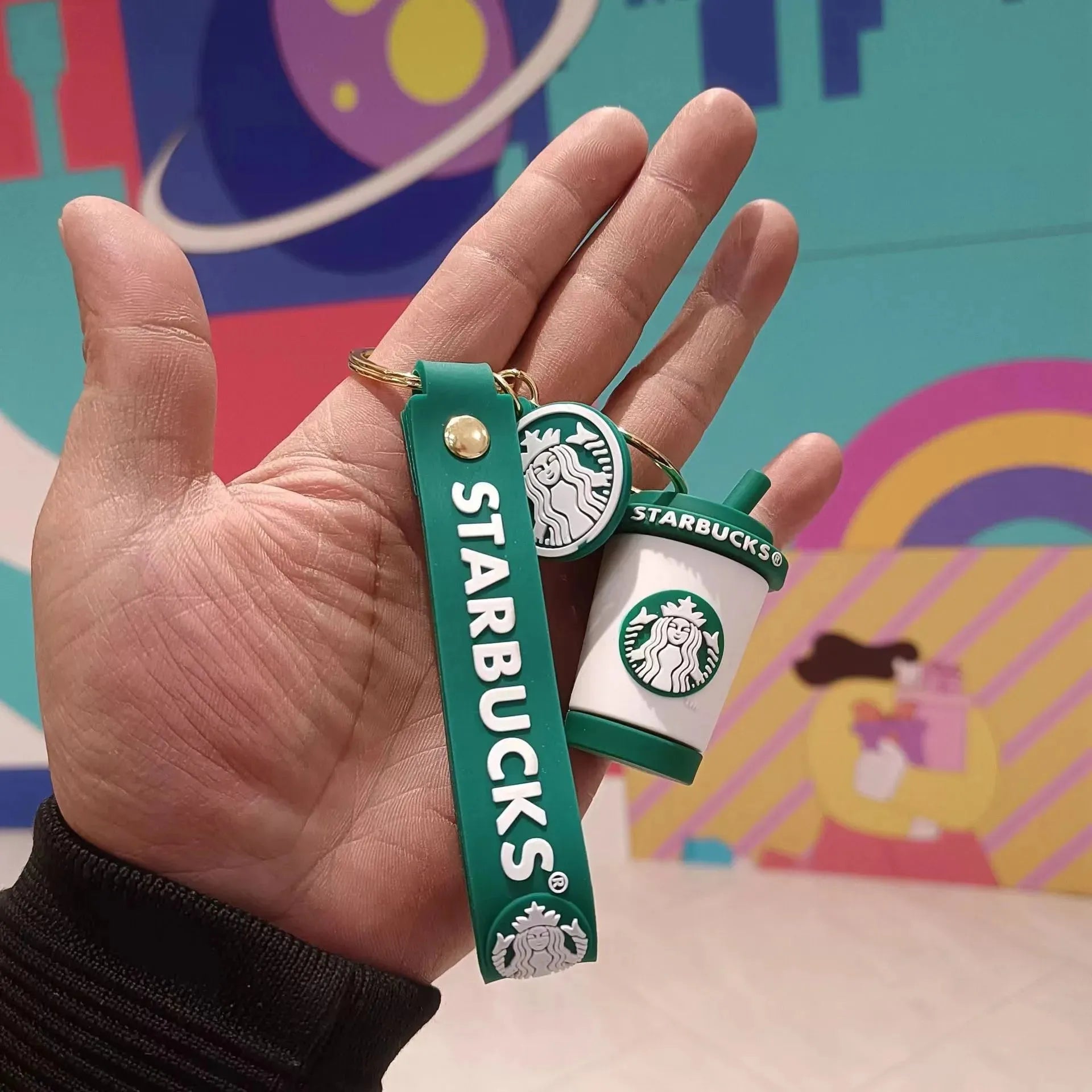 Classic Starbucks 3D Keychain