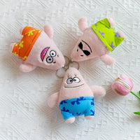 Starfish Style Patrick Plush Keychain