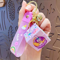 Pocket Rubik's Cube Fidget Keychain