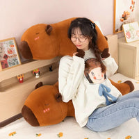 Riverine Rest Capybara Plush Pillow