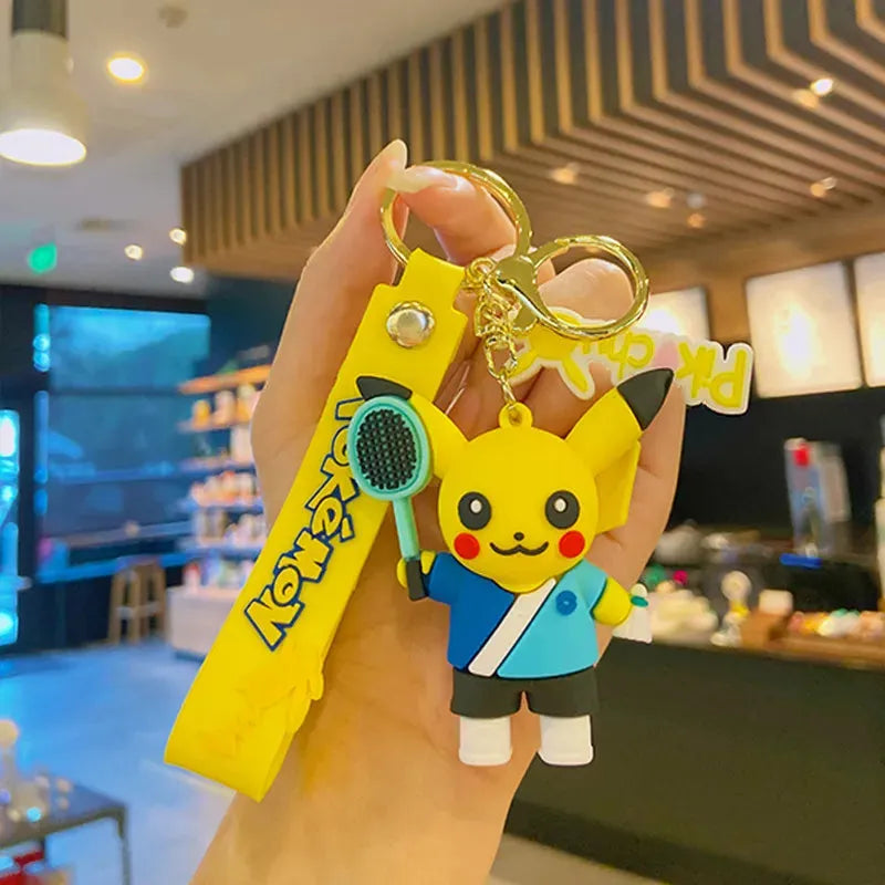 Sporty Pikachu 3D Keychain