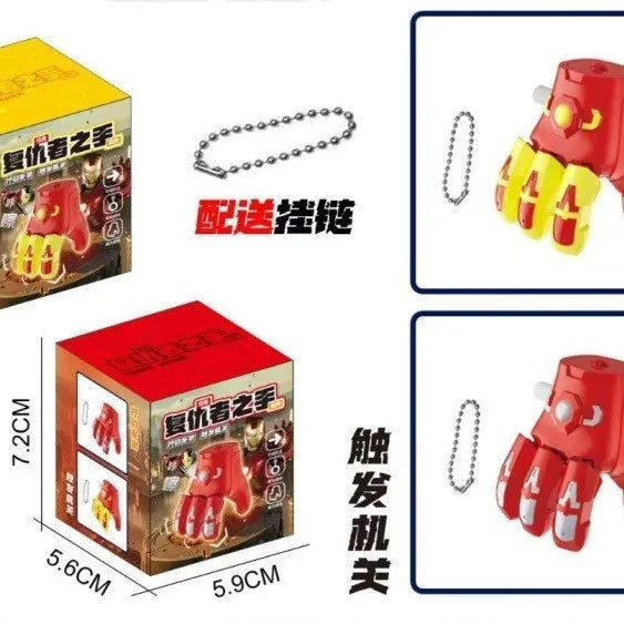 Iron Man Mechanical Hand Wind-Up Toy