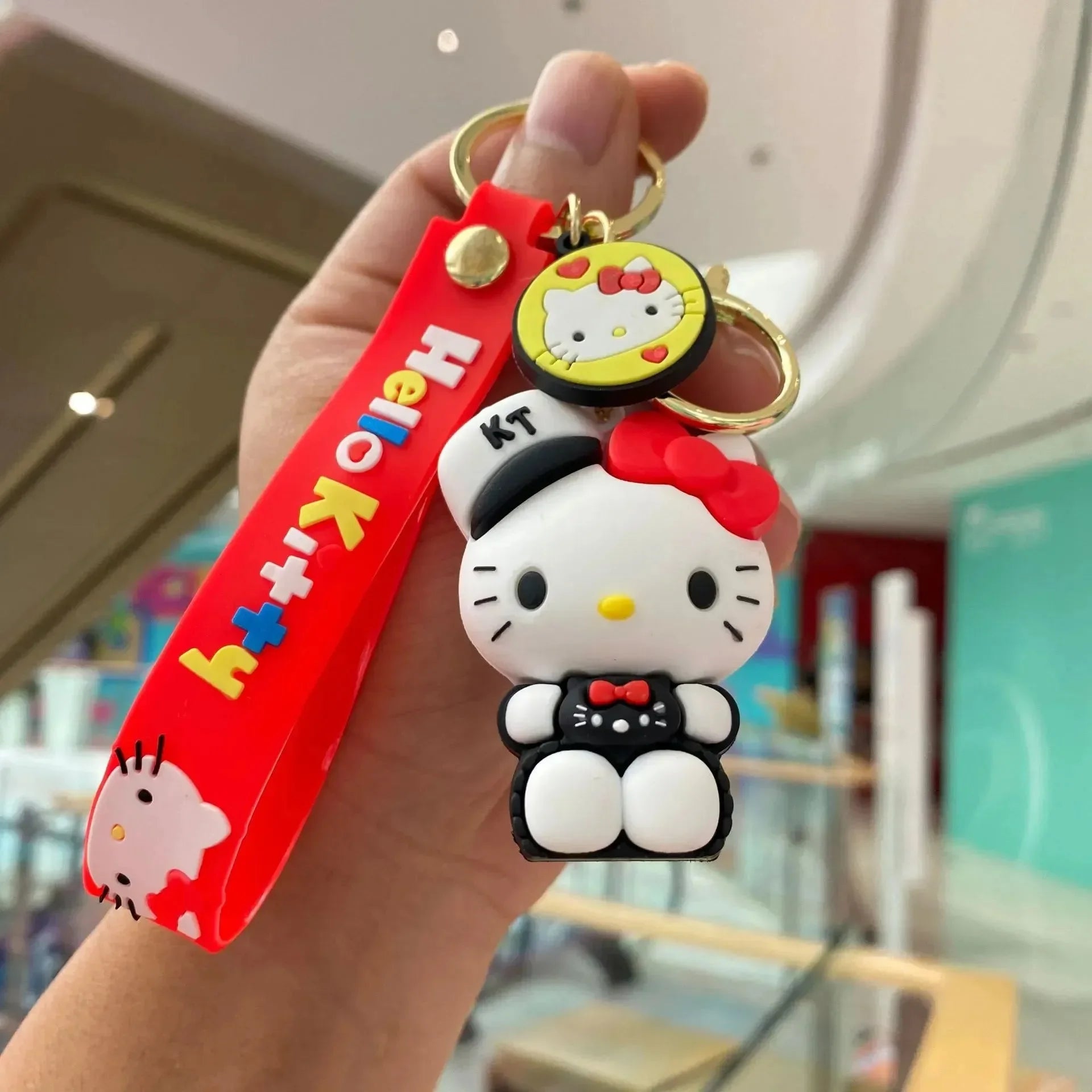 Hello Kitty Chic Clips Keychain