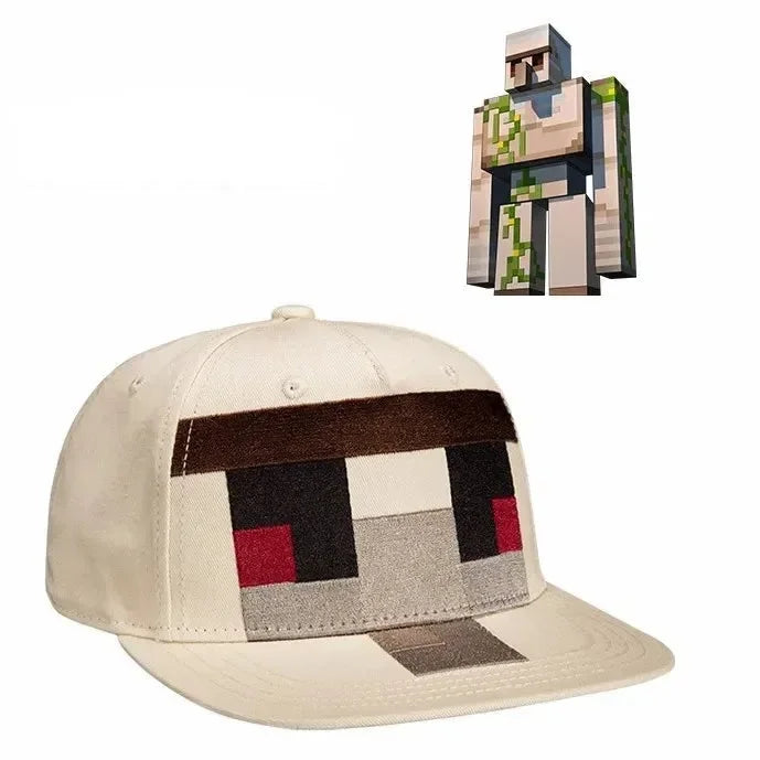 Minecraft Pixel Peak Caps