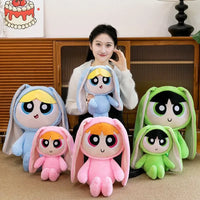 Powerfull Girls Rabbit Ears Plush