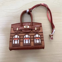 Mini Leather Bag Keychains