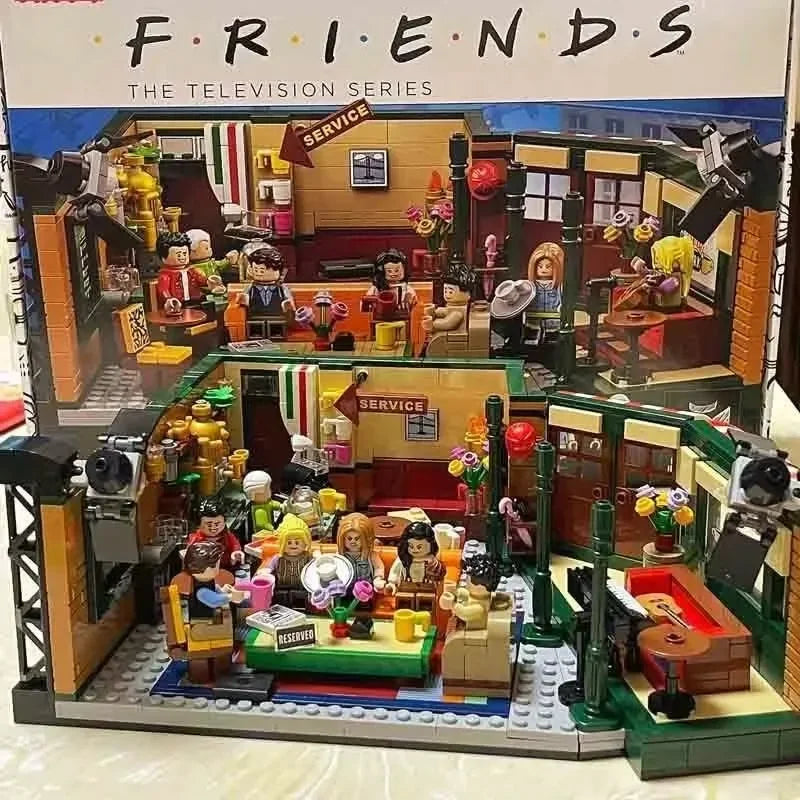 Ensemble de blocs de construction Friends Central Perk Cafe 
