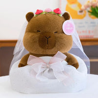 Loving Couple Capybara Plush