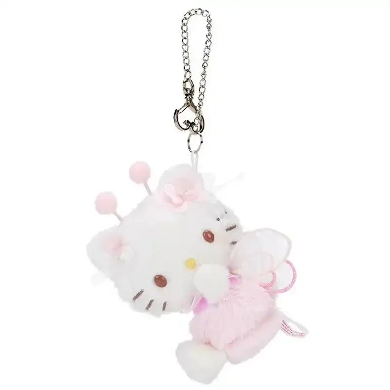 Sanliou Flower Field Plush Keychain